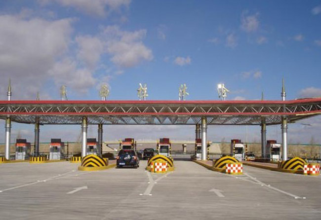 宿州收费站网架工程